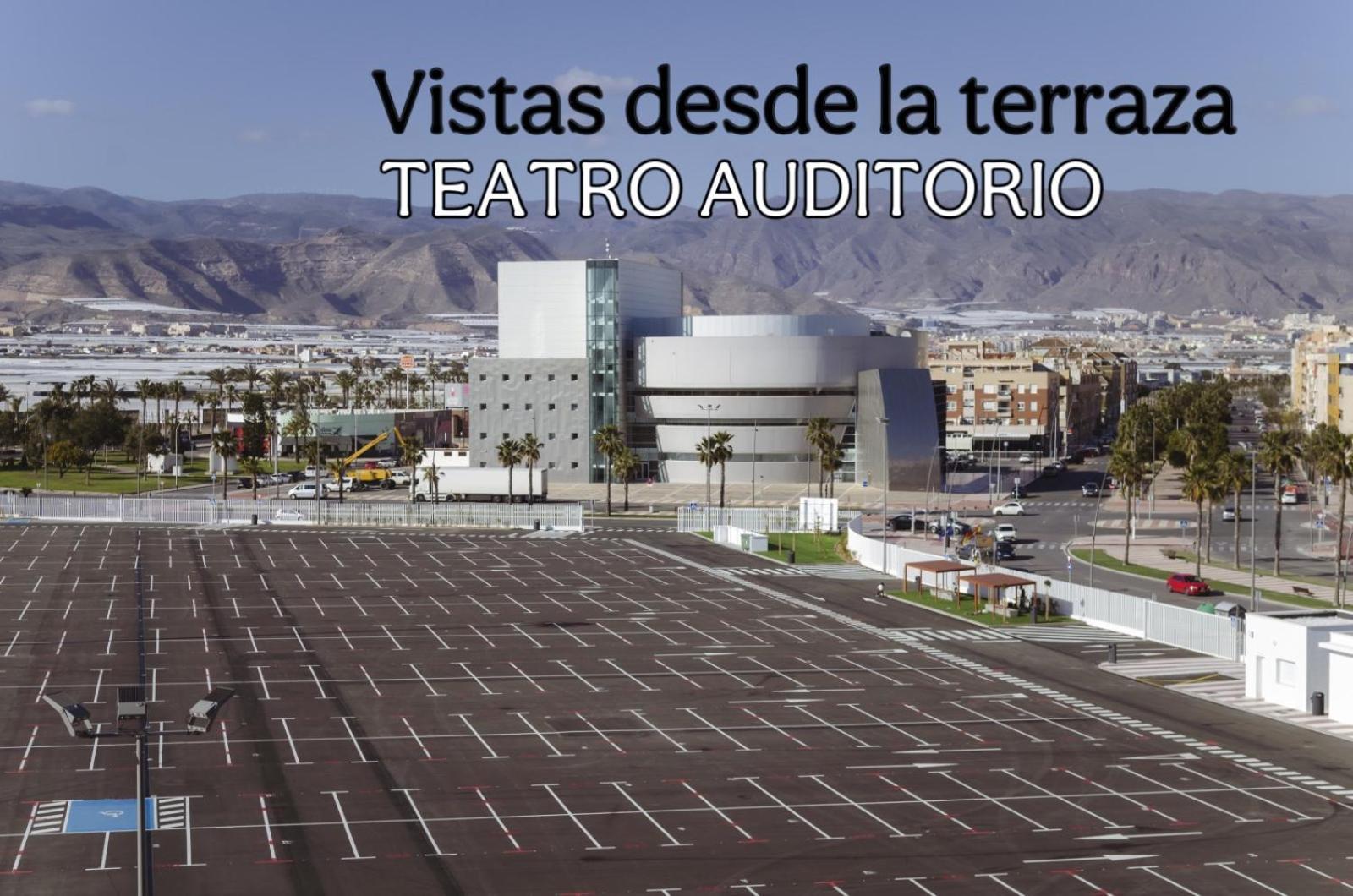 Atico Junto Al Teatro Auditorio De Roquetas De Mar Zewnętrze zdjęcie